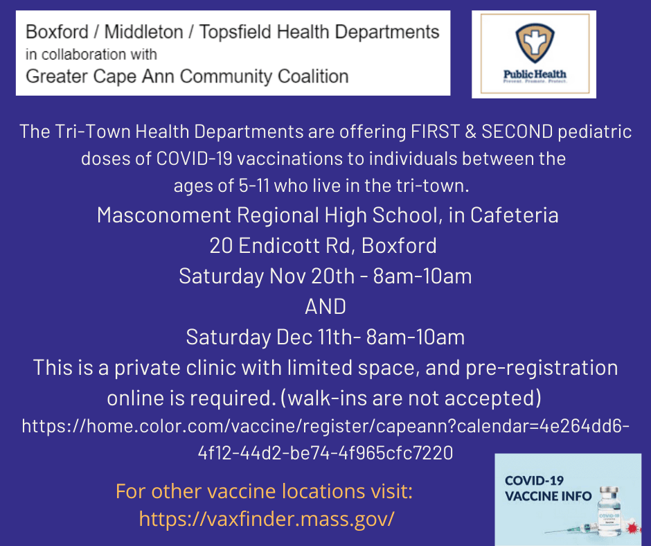 Masco pedi COVID vaccine clinic