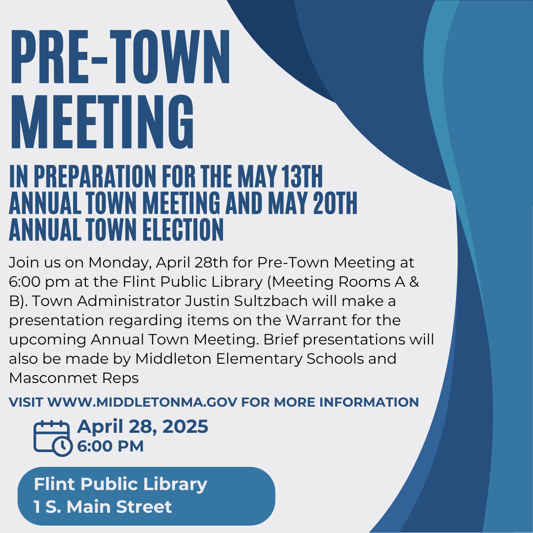 Pre-Town Meeting 2025