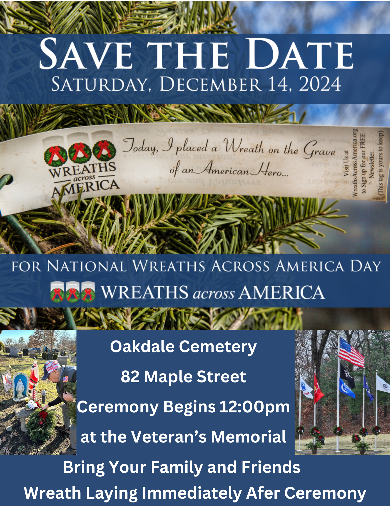 Wreaths Across America Flyer 24