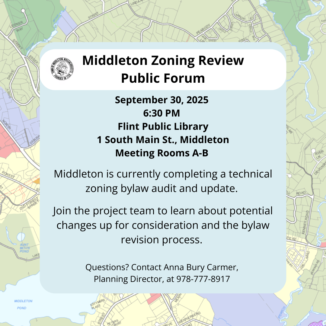 Middleton Zoning Review Public Forum